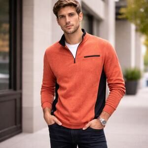 C22 Michael Strahan Men’s Classic Fit Sweater Blazer Sport Jacket Large